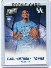 2015-16 PANINI BLACK FRIDAY #7 KARL-ANTHONY TOWNS ROOKIE RC TIMBERWOLVES, 062920