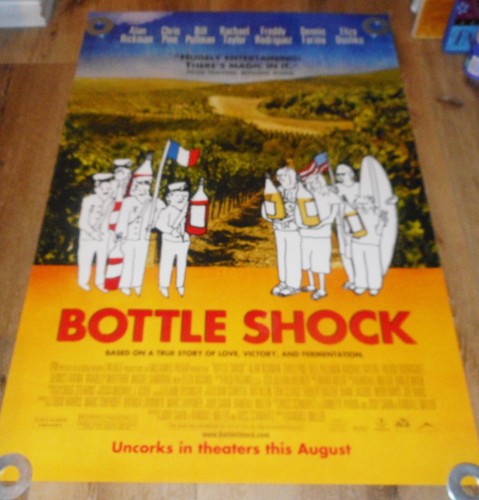 BOTTLE SHOCK - ORIGINAL DS ROLLED ADVANCE POSTER - ALAN RICKMAN/CHRIS PINE
