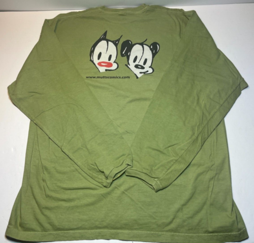 Camiseta oficial Patrick McDonnell 2005 Mutts Fan Club para hombre XL manga larga - Imagen 3 de 23