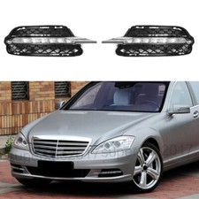 LED DRL Tagfahrlicht Nebelscheinwerfer Blende Für Benz S-Klasse W221 2010-2012 w