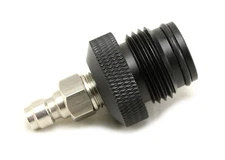 PAINTBALL REMOTE MALE GUN ADAPTER PLUG AIR HOSE ASA W/ STAINLESS STEEL FITTING 