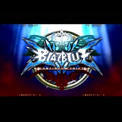 Used BlazBlue Continuum Shift Arcade Game HDD & Dongle Arc System Works TYPE-X2