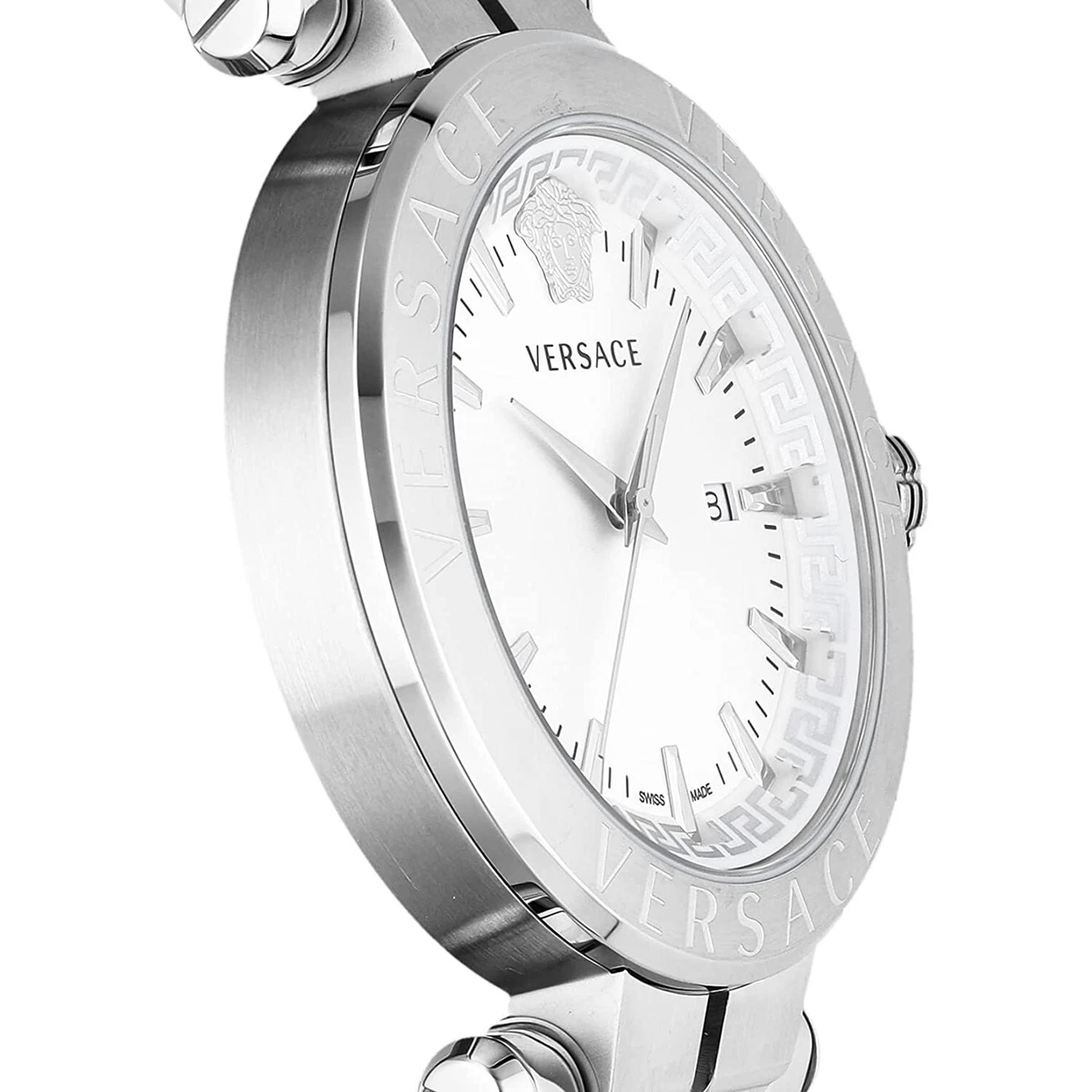VERSACE Wristwatch AION Chronograph VE2F00321 Men s Silver New eBay