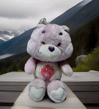 VINTAGE 1985 CARE BEARS 13  SHARE BEAR PLUSH KENNER American Greetings