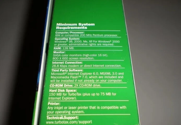 Turbotax 2005 Business (corporate) for Windows.  Not for Mac.  New.  Genuine. - Image 4 of 4