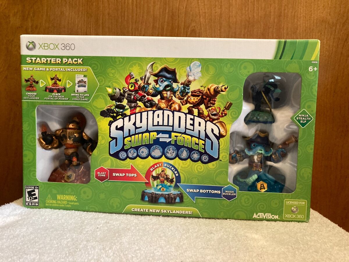 Skylanders Swap Force: Starter Pack (Xbox 360) New Sealed | eBay Skylanders Swap Force: Starter Pack (Xbox 360) New Sealed | eBay