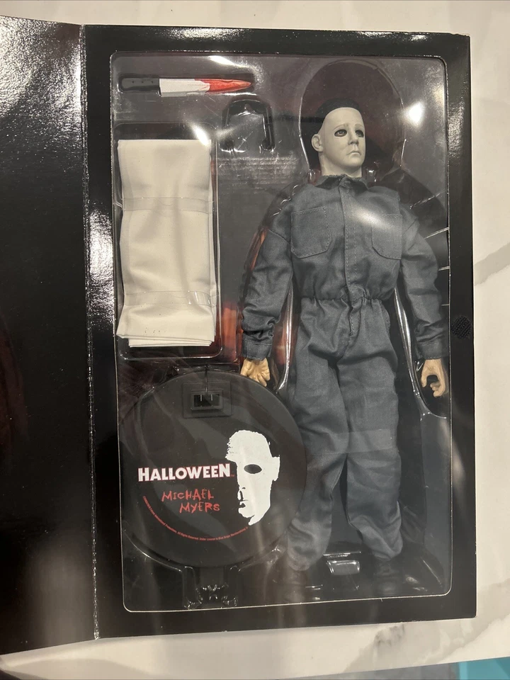 Figura de Michael Myers de Halloween de Sideshow Collectibles 2003 de 12" a escala 1/6 Foto 2 de 4