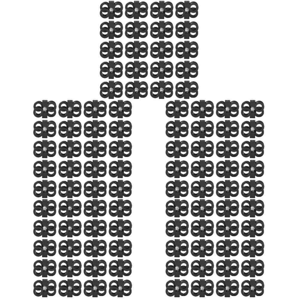 APL Confezione 5 Fermagli Rapidi Fibbia Per Bambini Clip Per Lacci Per Scarpe