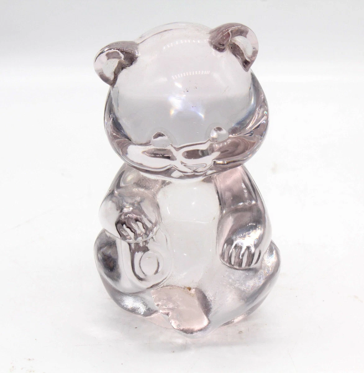 Fenton glass sales teddy bear