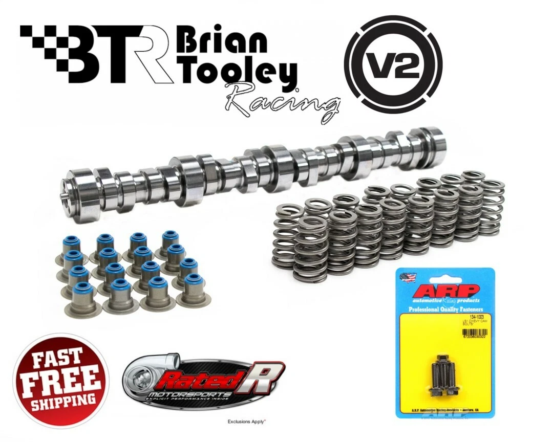 BTR V2 LS Truck Stage 2 Cam Kit Camshaft Springs Seals Cam Bolts