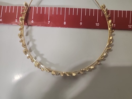 Gold Rhinestone - Flower - Headband - 第 6/7 張圖片