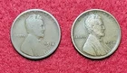 1914 D Good Detail and 1914 S Fine Lincoln Wheat 1c One Cent Pair Of 2 Coins