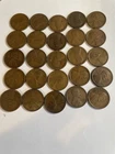 1/2 Roll 1921 S Lincoln Wheat Cents Penny Good or Better Condition 25 Coins