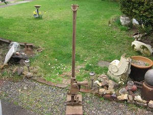 1930s SIMPLEX #325 5 ton POLE PULLING JACK rare 4ft. Telephone Lineman vintage