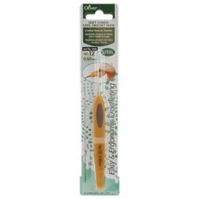 Clover Soft Touch Crochet Hook Steel