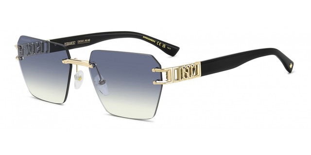 Lunettes de Soleil Dsquared2 D2 0173/S Gold 58/17/145 Homme