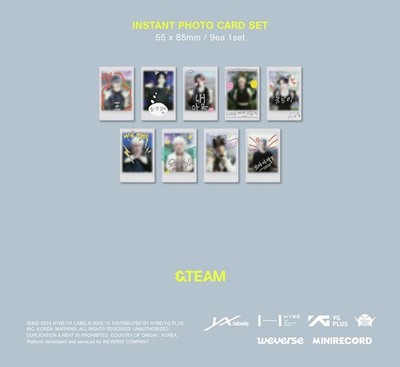 &TEAM BACK TO LIFE KR 1st Mini Album PHOTO CARD BOX(WEVERSE Ver