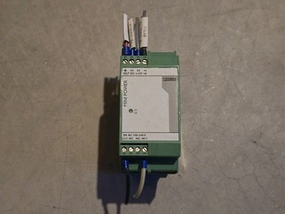 Pheonix Contact MINI-PS-100-240AC/2X15DC/1 15VDC 1A Din Rail Power Supply
