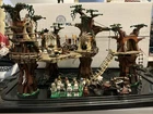 Lego Star Wars: Ewok Village set (10236) With Instructions, 16 Minifigures