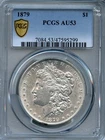 1879 Morgan Dollar PCGS AU-53