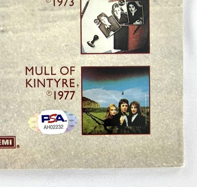 Paul McCartney and Wings Band Signed Autograph Album Vinyl Record