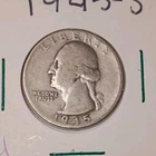 🤯1945-S Washington Quarter 90% Silver Ungraded San Francisco Mint 🤫In 🫣 Hidin