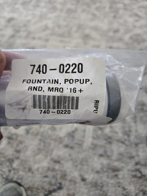 #ad Fountain Popup 740 0220 Plastic Pool Equipment Part Gray Clear $18.91