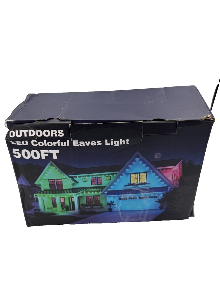 500ft LED Colorful Eaves Lights Outdoor - ONLY LEDS!