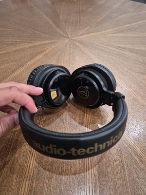 Audio-Technica ATH-PG1 Premium Gaming Headset - Black/Gold w/ Boom Mic & Inline 