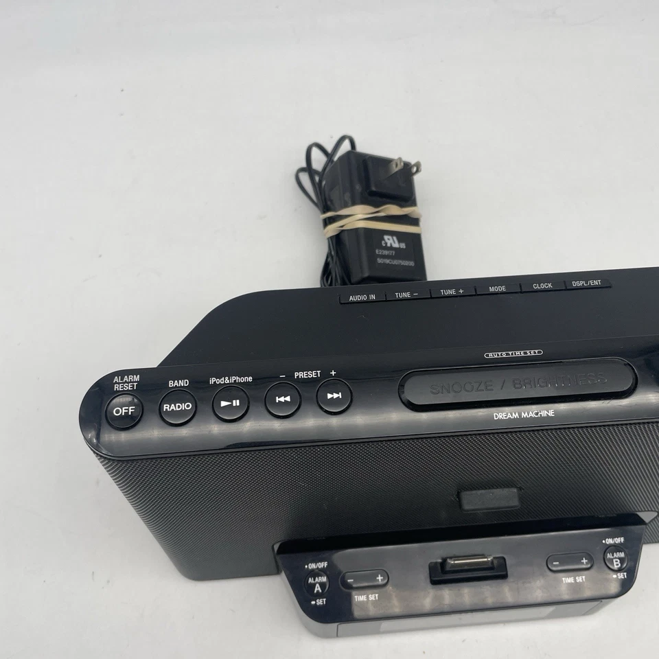 Sony ICF-CS15iP Dream Machine Personal Audio System / iPod Dock | TESTED WORKS! - Image 4 of 4