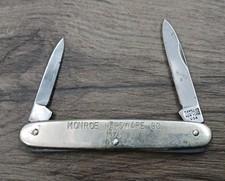 Camillus - 2 Blade Monroe Hardware Company - 1974 - Made in USA - Pocket Knife