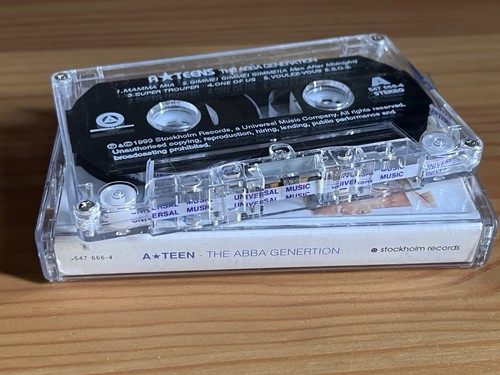 A-Teens The ABBA Generation Cassette (TH 1999) Europop 90s 2000s Swedish Pop - Picture 3 of 3