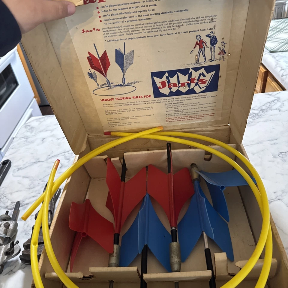 J A R T S Missle Game Complete Set Excellent Condition W/ Extra Fins - Image 4 of 4