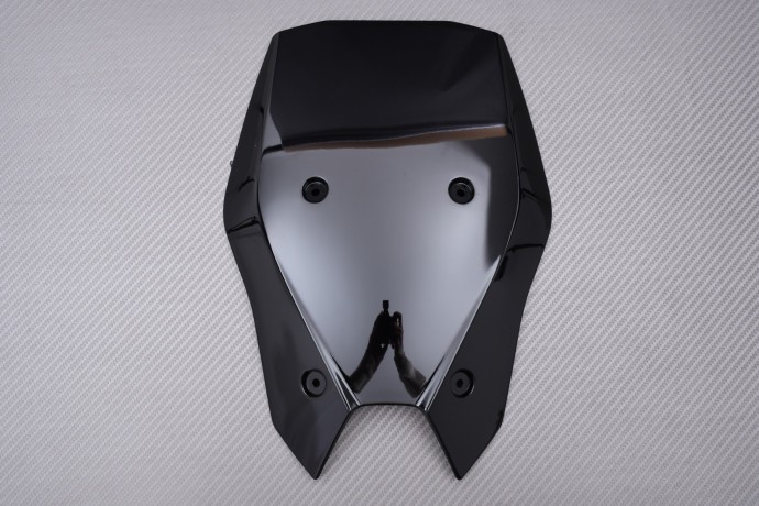 Pare-brise sport noir pour Kawasaki Z900 SE 2025-2026 saute-vent polycarbonate bulle moto
