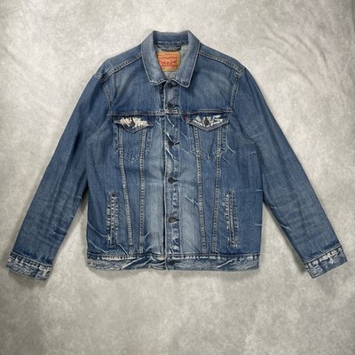 Levi's Denim Trucker Jacket Adult XL Blue Medium Wash 72334