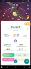 Shiny Charizard 2018 Guaranteed Lucky Pokemon With 3 Moves Registered Or 30 Days
