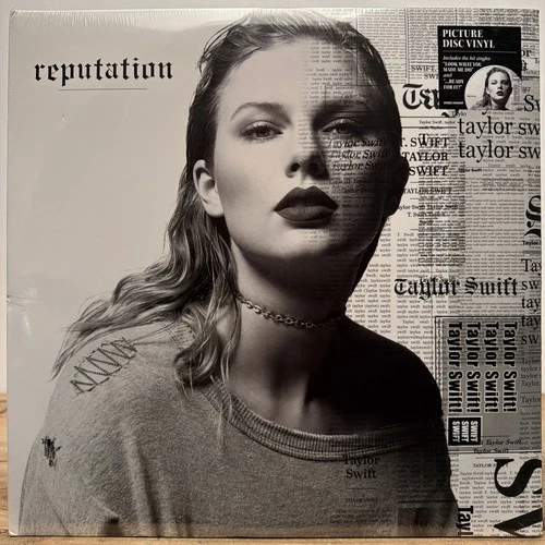 -NEW & SEALED- Taylor Swift "Reputation" Picture Disc Vinyl 2LP -SHIPS FAST-