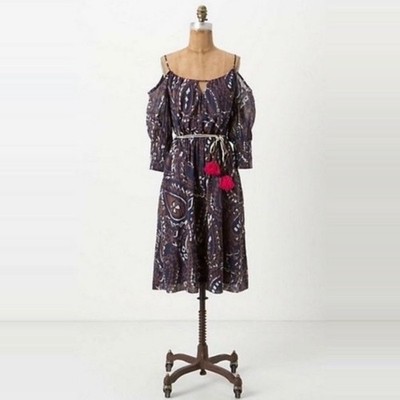 Anthropologie Vanessa Virginia Convivial Midi Dress size 2