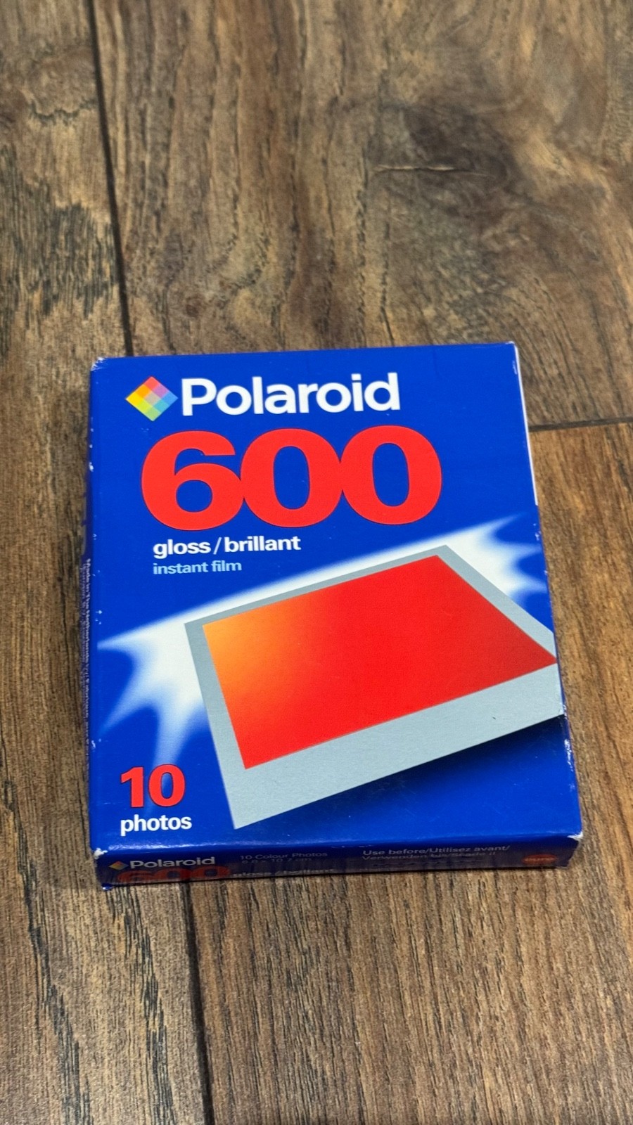 Vintage Polaroid 600 Instant Film - pack of 10