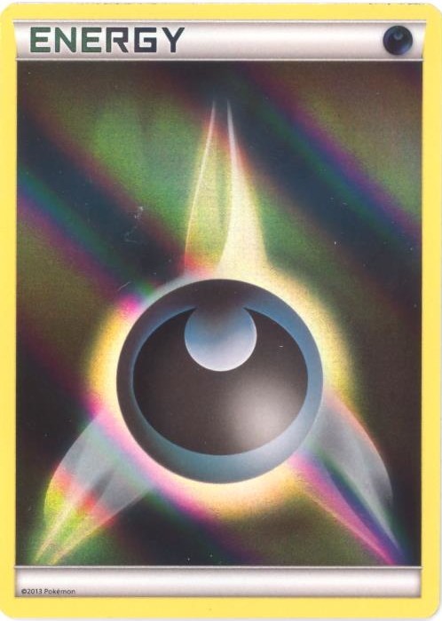 Pokemon Card Promo - DARKNESS ENERGY (2013)(REVERSE holo-foil) - NM/Mint