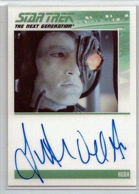 Star Trek Complete TNG 2 auto card Jonathon Del Arco