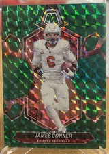 2024 Panini Mosaic Green Prizm James Conner Arizona Cardinals #2 Steelers