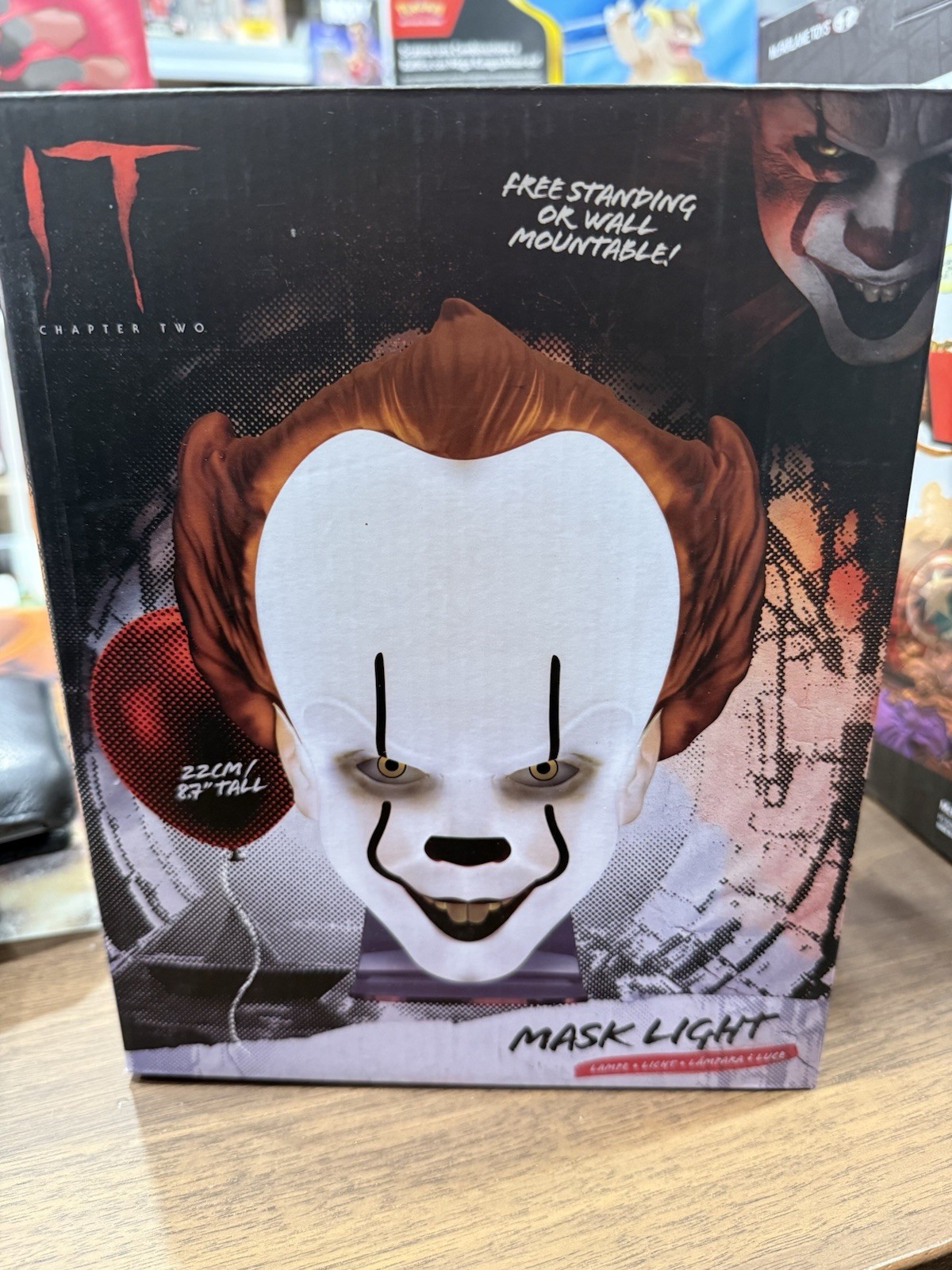 IT Pennywise Mask Lampada Desktop Light Lamp PALADONE PRODUCTS