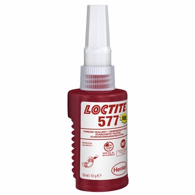 Dichtung von Gewindeverbindungen Loctite Dichtungsmittel 577 mittlere Festigkeit