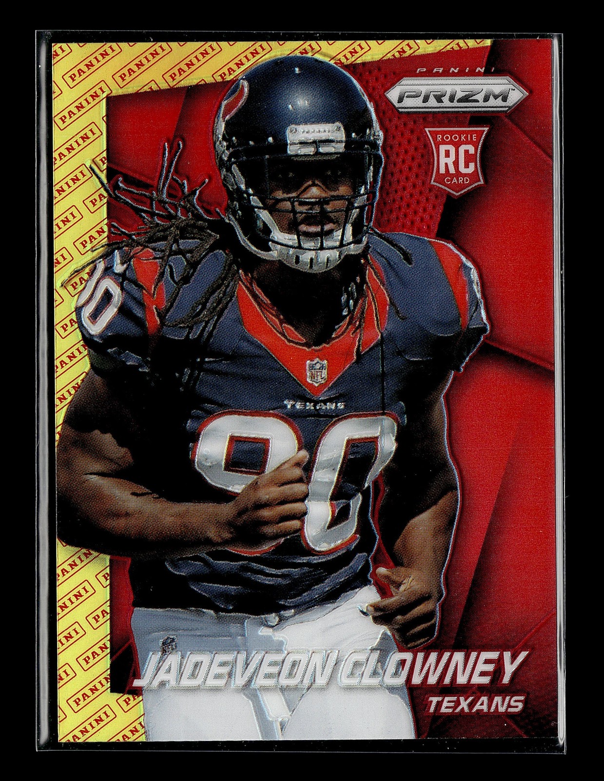 2014 Panini Prizm Jadeveon Clowney Panini Logo Prizm #285b