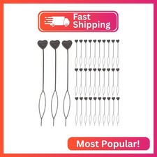 Uonlytech Hair Braid Tool 50pcs Plastic Topsy Tail Braid Maker for Loading Beads