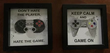 Video Game Room Decor Wall Art