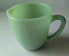 Vintage Fire King Oven Ware Jadeite Green Glass Pitcher 20 oz. Anchor Hocking