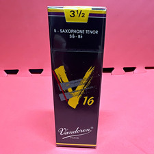 Vandoren V16 Tenor Saxophone Reeds Strength 3.5 Box of 5 SR7235