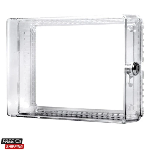 Plastic Thermostat Cover Low Profile, Medium, Clear
